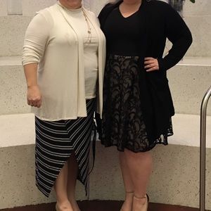 Black Cap Sleeve Dress